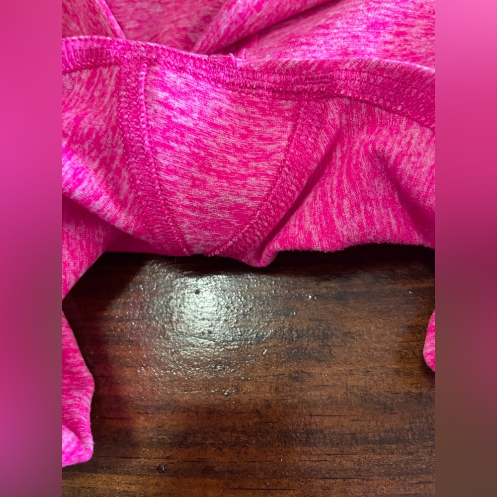 ALO Alosoft Pink Heathered Women's Leggings - Picture 8 of 9